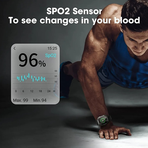 Imagem 5 de 8 de Smart Watches 5atm/ip69k Waterproof For Android Iphones