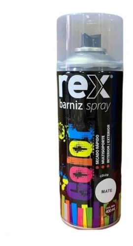  Pintura Spray Barniz Mate Rex - Mosca