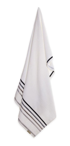 Toalla De Baño Lumina Blanca/gris
