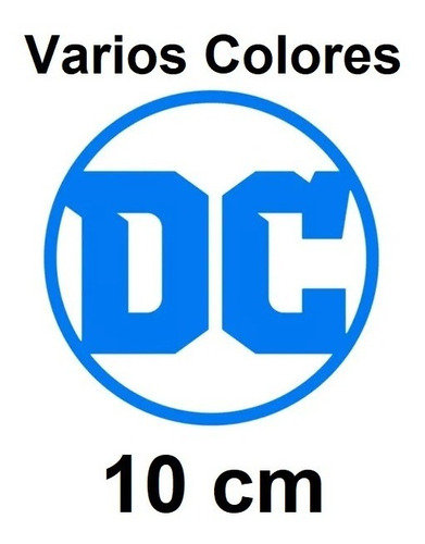 Stickers Dc Comics # 3 ( Vinil 10 Cm ) 1 Pza