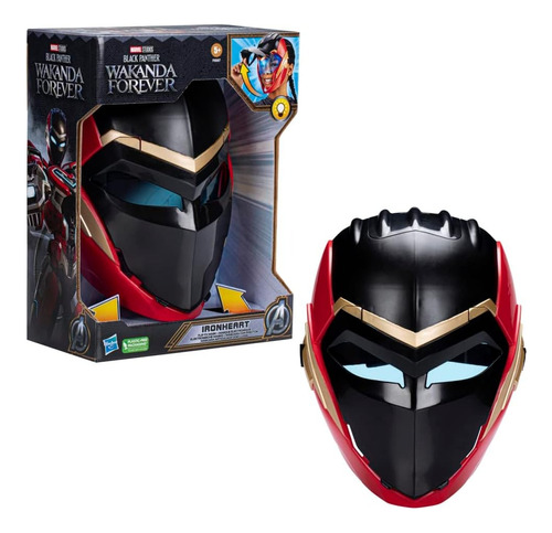 Máscara Luminosa Ironheart Black Panther Hasbro