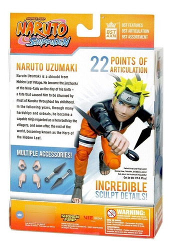 Naruto Shippuden Uzimaki Bst Axn Loyal Subject Figura