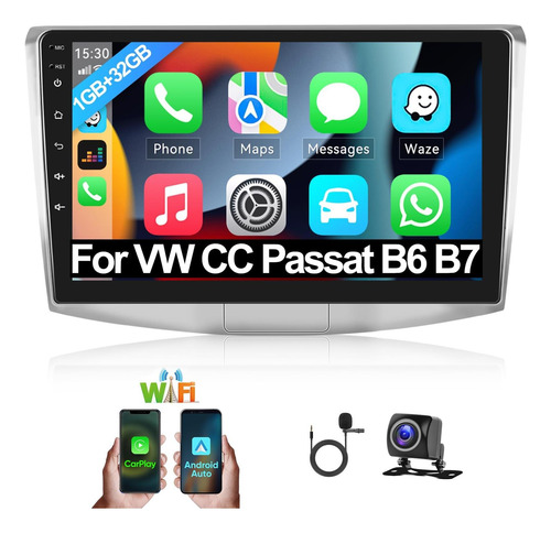 Radio De Coche Estéreo 1g+ 32g Android 13 With Wiralt Autopl