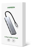 Comprar Hub Ugreen Usb - C 5-en-1  4 Puertos Usb 3.0, 1 Usb-c Dc 5v