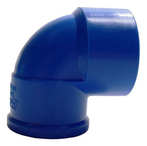 Joelho Azul Soldável X Rosca Bucha Latão 90º 25 X 1/2 Shiva