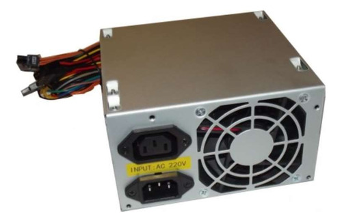 Fuente Pc Atx Xtreme 600w 24+4 Pin Conector Sata Nnet Nx