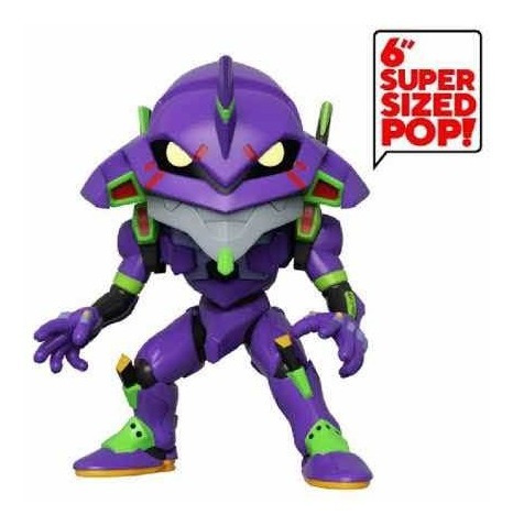Funko Pop Evangelion Eva Unit 01 #747 Súper Sized Pop 6 Inch