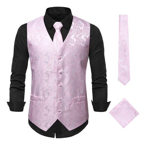 Nuevo Blazer Floral Para Hombre, Chaleco Estampado Formal Pa