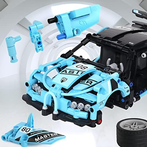 Biranco. Kit De Construcción De Modelos De Autos De Juguete: