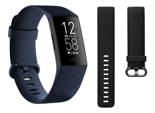 Fitbit Charge 4fitness Gps Tracker - Blue