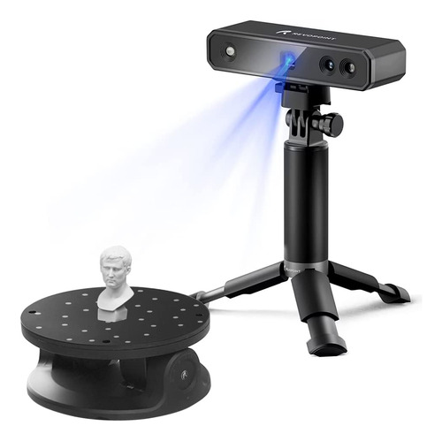 Revopoint Mini Escaner 3d Alta Precision Luz Azul Doble 10
