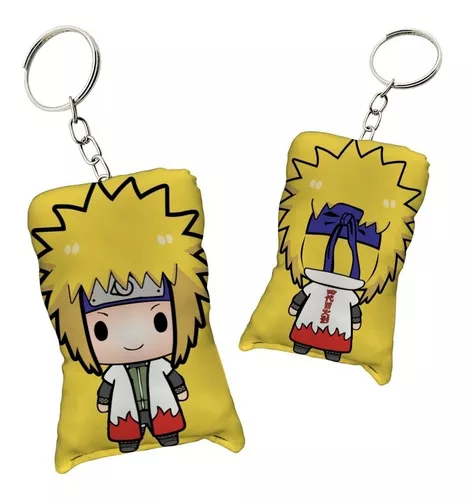 Almofada Anime Naruto Shippuden Minato Namikaze + Chaveiro