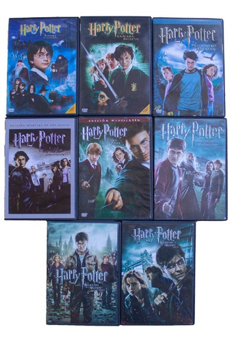 Harry Potter Saga Completa Dvd + Contenido Exclusivo