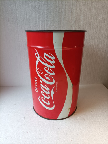 Lata De Coca-cola 45cm Hecha En Italia 