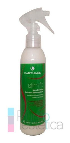 Carthage Slim Fit Nano Emulsion Adiposidad Celulitis 