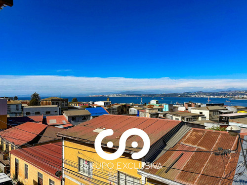 Se Vende Casa En Cerro Mesilla Valparaiso Vista Al Mar