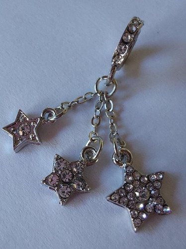 Dije Charms Estrellas Strass