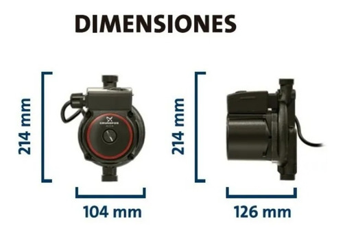 Imagen 4 de 9 de Bomba Upa 15-90 Black Presurizadora Exterior Grundfos