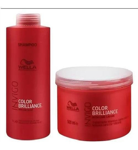 Kit Wella Invigo Color Brilliance (shampoo 1l+mascara 500ml)