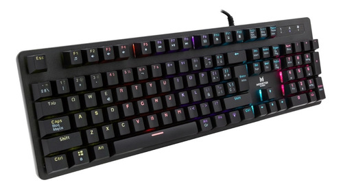 Teclado Gamer Mecanico Monster Strategy Rgb - Revogames