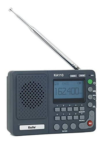 Radio Compacta Digital Am/fm Y Reproductor Mp3, Color Gris