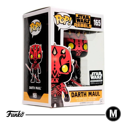 Funko Pop Star Wars Rebels Darth Maul 165 Smuggler's Bounty