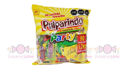 Surtido Pulparindo Party De La Rosa 1.2kg