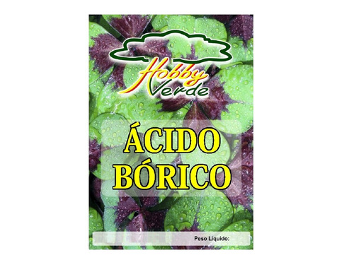 Ácido Bórico 99% De Pureza Importado Do Chile 500 G