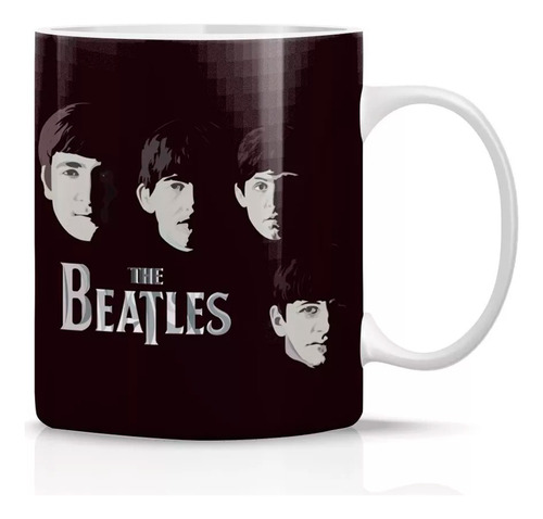 Tazon/taza/mug The Beatles Rostros De Cada Uno 107