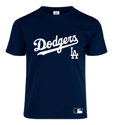 Playera Dodgers De Los Angeles Béisbol Baseball Marino Envio