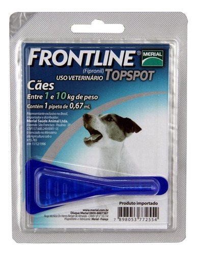 Frontline Topspot Tratamento Tópico - 10g