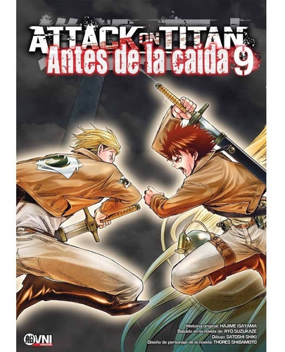 Attack On Titan: Antes De La Caida 09 - Hajime Isayama