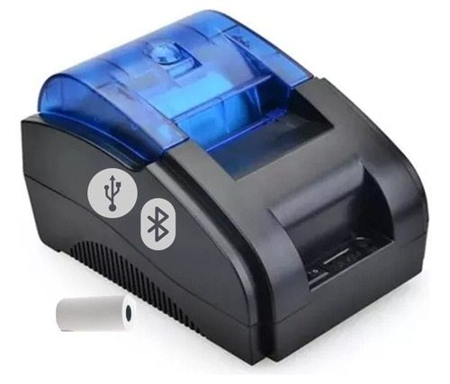 Impresora Ticketera Térmica Usb Bluetooth Escritorio 57 58mm