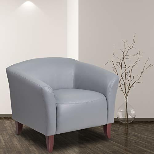 Mueble - Flash Furniture Hercules Imperial Series Grey Leath