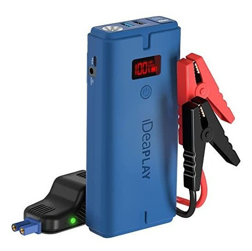 Arrancador De Salto Para Ideaplay J10 Jump Starter, 1500a Pe