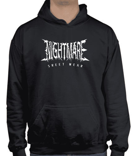 Sudadera Nightmare Para Gym Unisex