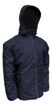 Comprar Campera De Abrigo Azul Trucker Basica De Trabajo