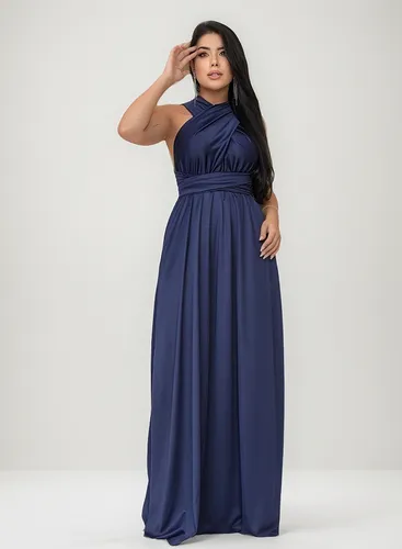 Vestido Longo Feminino De Festa Várias Formas De Usar