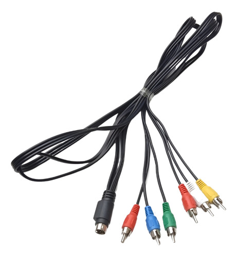 Cable S-video A Rca Macho Y Video Componente 