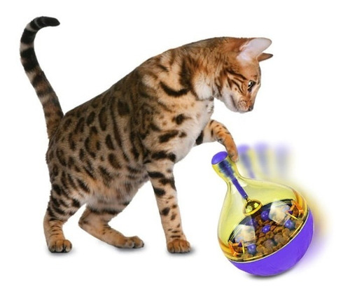 Juguete Dispenser Alimento Gatos Snack Shaking Mascotas