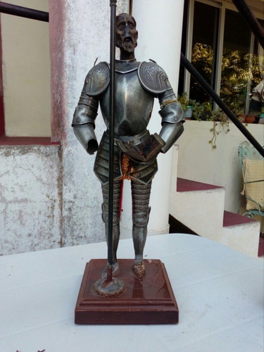 Antigua Estatuilla Don Quijote De La Mancha Artedeco