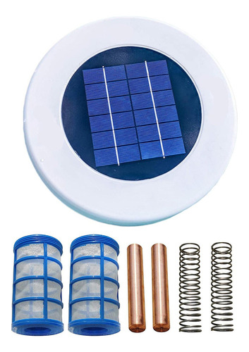 Solar Para Piscinas, Cobre, Iones De Plata, Purificador De N