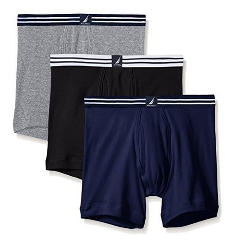 Set De 3 Boxer Clásicos Talla Large Para Hombre En