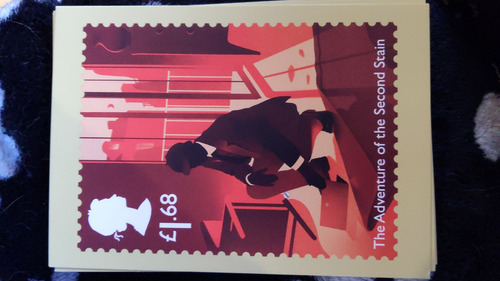 Sherlock Holmes Postales Coleccionables De Inglaterra Nuevas