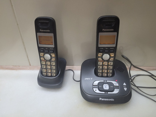 Telefono  Inalambrico Panasonic Doble Base Con Contestador D