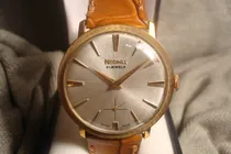 Comprar Hermoso Reloj Precimax Antiguo Hombre '59 Oro Plaque18k Joya