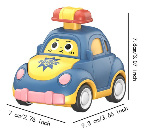 = Carro De Brinquedo Push And Go, Veículo De Brinquedo Azul