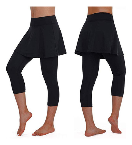 Falda De Mujer Leggings Pantalones De Tenis Deportes