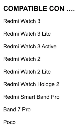 Cargador Para Xiaomi Redmi Watch 2-3 / 2-3 Lite / 3 Active