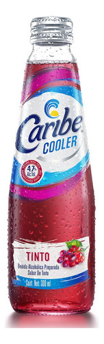 Cooler Caribe Cooler Tinto 300ml.